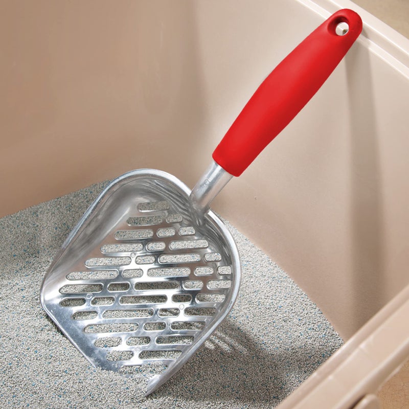 SunGrow Large Cat Litter Scoop, Life Transforming Cat Scooper, Reduces Hand Fatigue, Saves Clear Litter, Makes Scooping Faster and Easier - Image 4